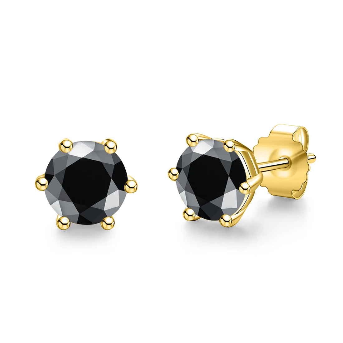 AnuJewel Moissanite Brincos, Jóias Fazendo Suprimentos, Certificado Total de Prata Esterlina 925, 4 2 1ct