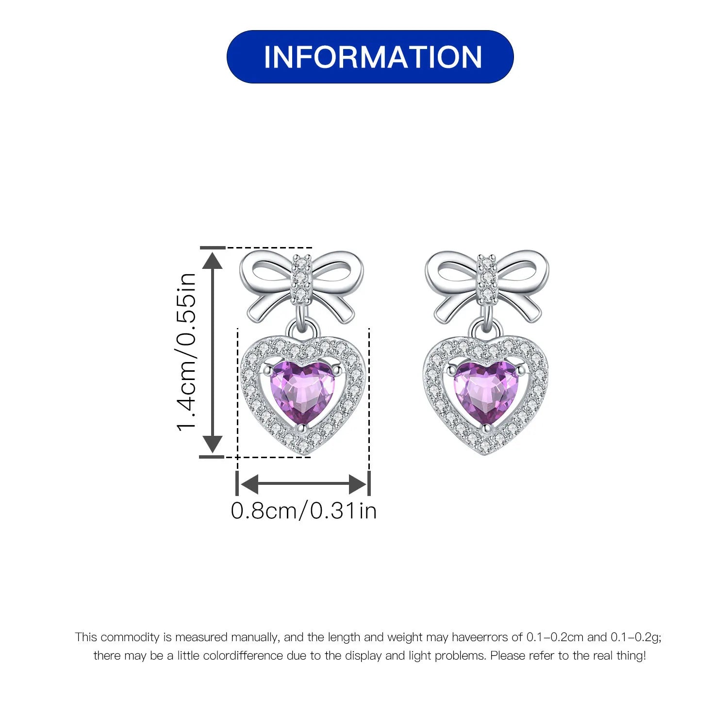 925 prata esterlina adorável coração rosa arco brincos para senhora s925 jóias festa requintado aniversário presentes de casamento