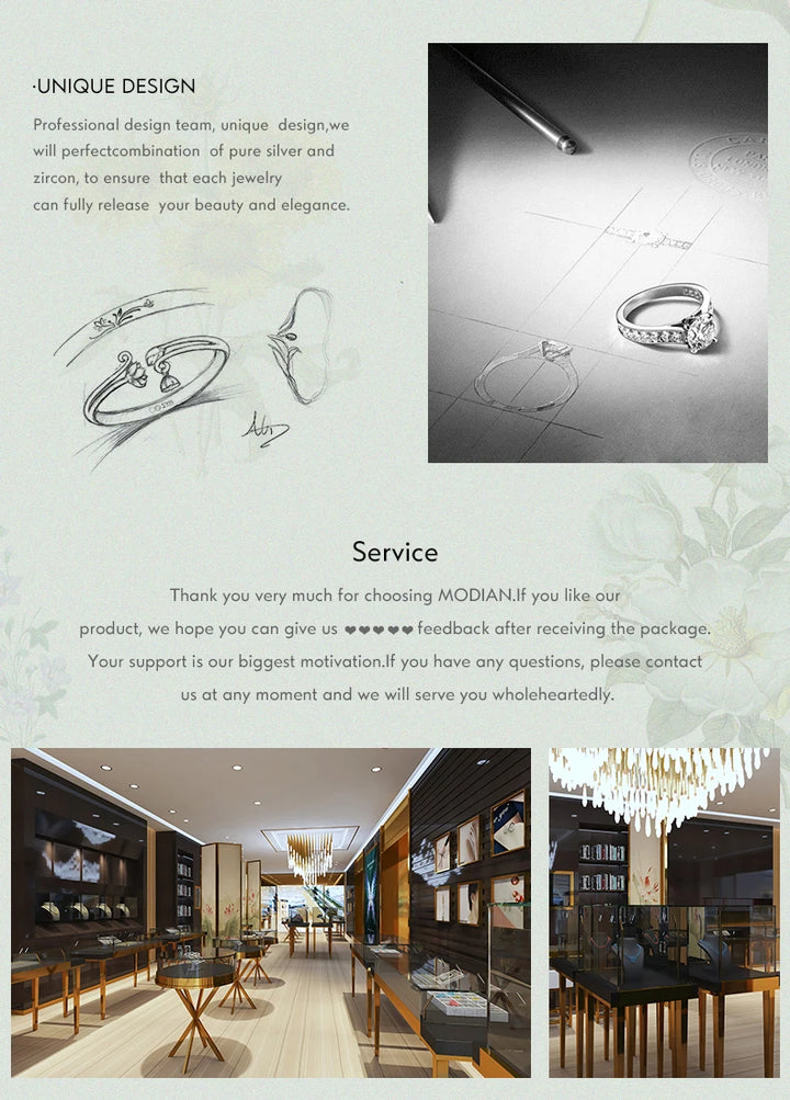 Modian 925 prata esterlina linha onda na moda anel de dedo fino simples empilhável requintado anéis para mulheres menina festa jóias presentes