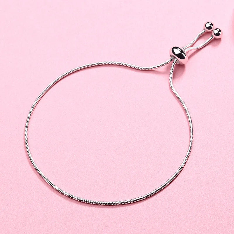 Ventfille 925 prata diamante-cravejado borboleta pulseira feminina moda temperamento flor pulseira ajustável