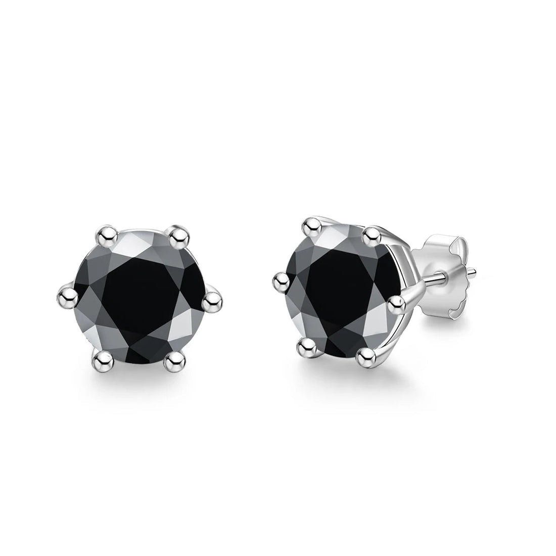 AnuJewel Moissanite Brincos, Jóias Fazendo Suprimentos, Certificado Total de Prata Esterlina 925, 4 2 1ct