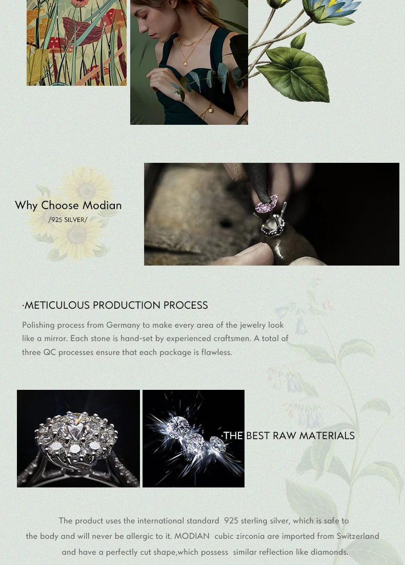 Modian 925 prata esterlina linha onda na moda anel de dedo fino simples empilhável requintado anéis para mulheres menina festa jóias presentes