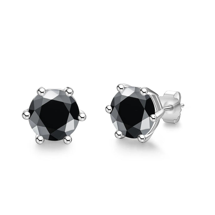 AnuJewel Moissanite Brincos, Jóias Fazendo Suprimentos, Certificado Total de Prata Esterlina 925, 4 2 1ct